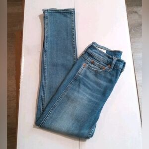 GAP "Vintage Slim High Rise Jeans" Classic/ 90s Style. 24 / 00. Stretch. 25x26